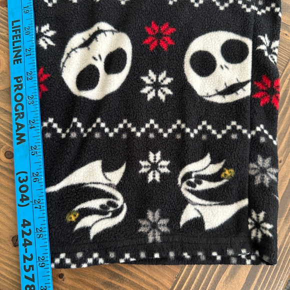 Disney Nightmare Before Christmas Jack Skellington Fleece Pajama Pants XL - Picture 5 of 5
